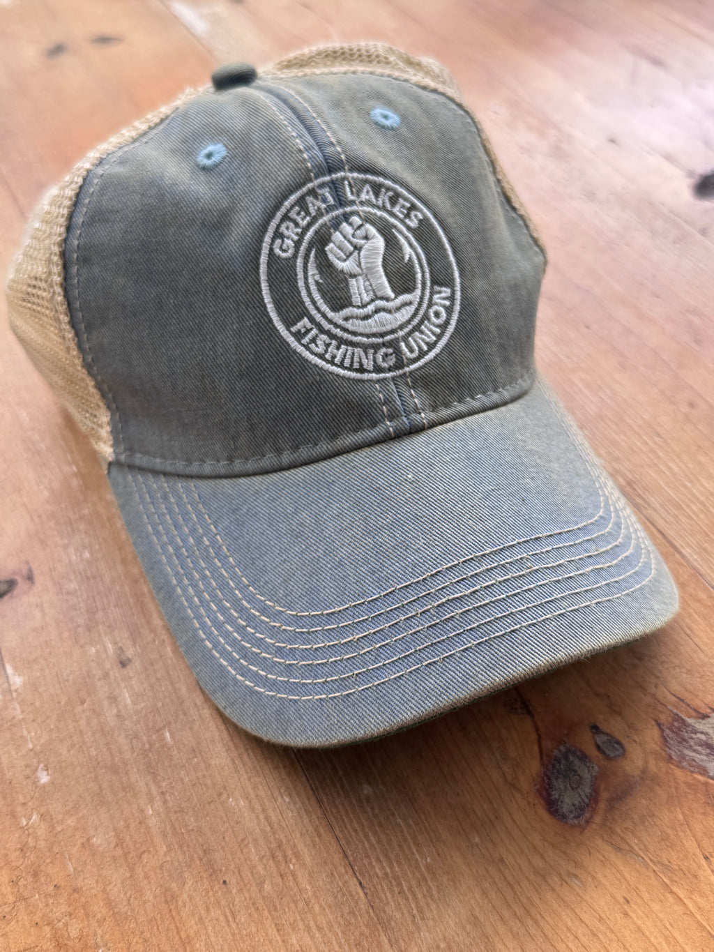 Great Lakes Fishing Union Trucker Hat